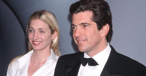 Photo of John F. Kennedy Jr. and Carolyn Bessette