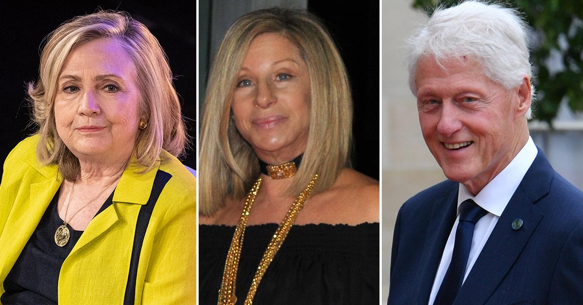 hillary clinton barbra streisand feud gutsy women