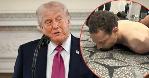 President Donald Trump and Cole Tomas Allen