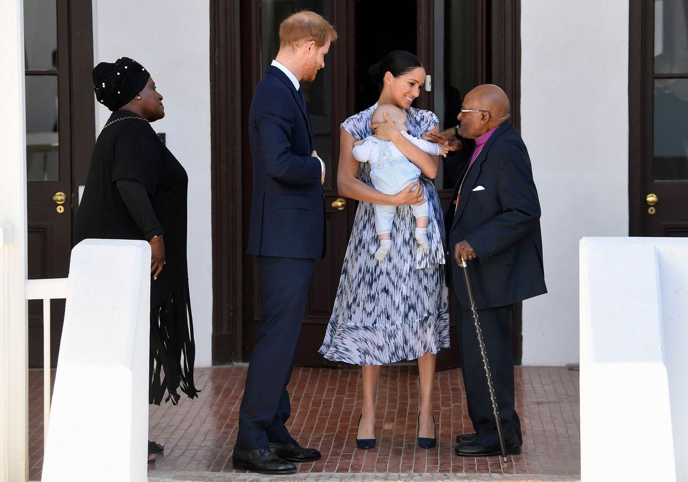 Prince Harry & Meghan Markle Bring Archie On Cape Town Visit