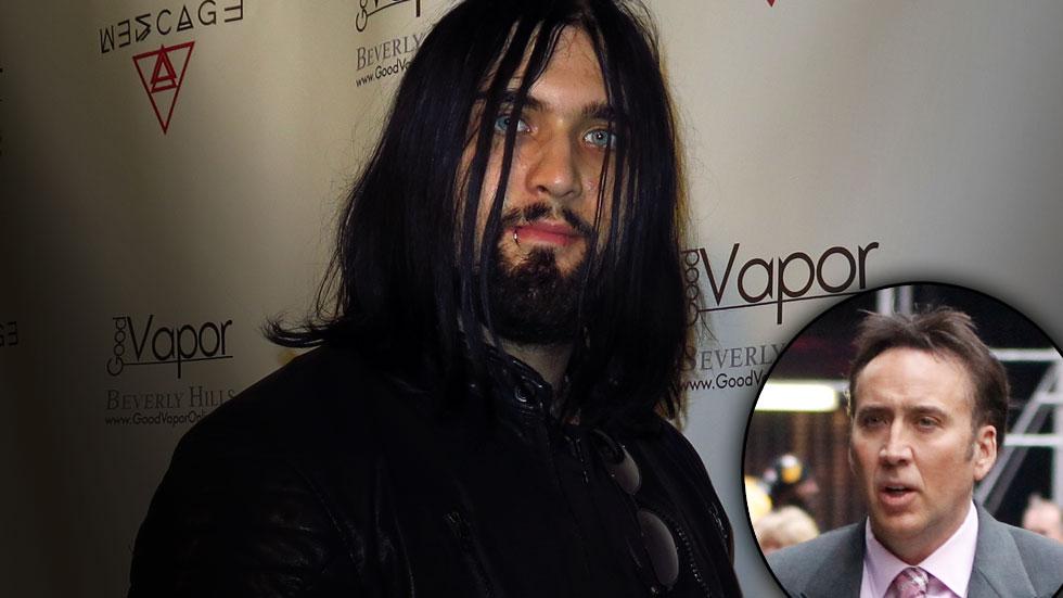 Nicolas Cage's Son Wes Quit 30BeerADay 'Nightmare' Alcohol Habit