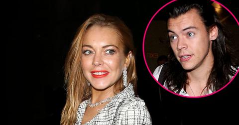 //lindsay lohan turned down harry styles pp