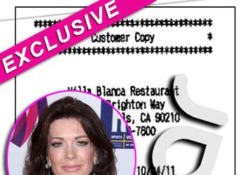 //villa blanca receipt lisa vanderpump splash