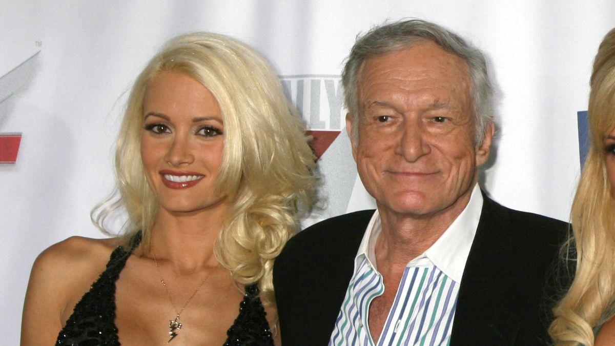 Photo of Holly Madison, Hugh Hefner