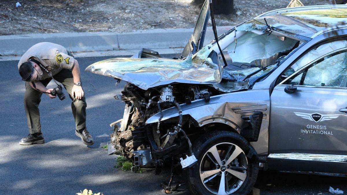 Tiger Woods was severely injured in a 2021 car accident.