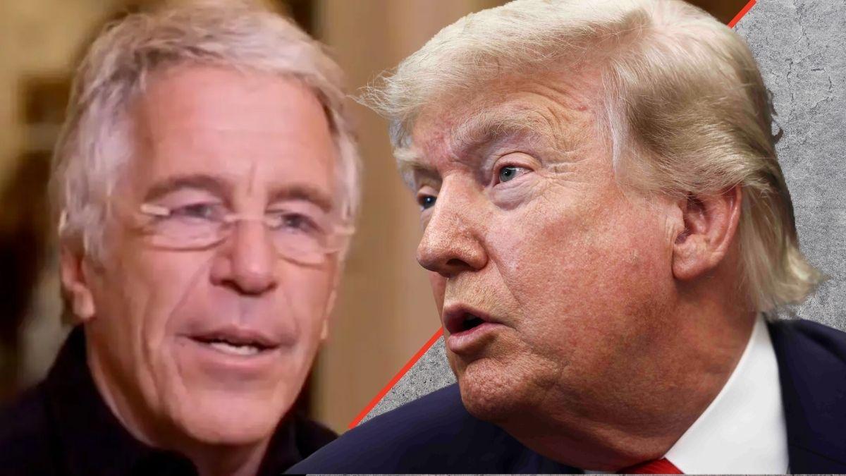 Photo of Donald Trump and Jeffrey Epstein