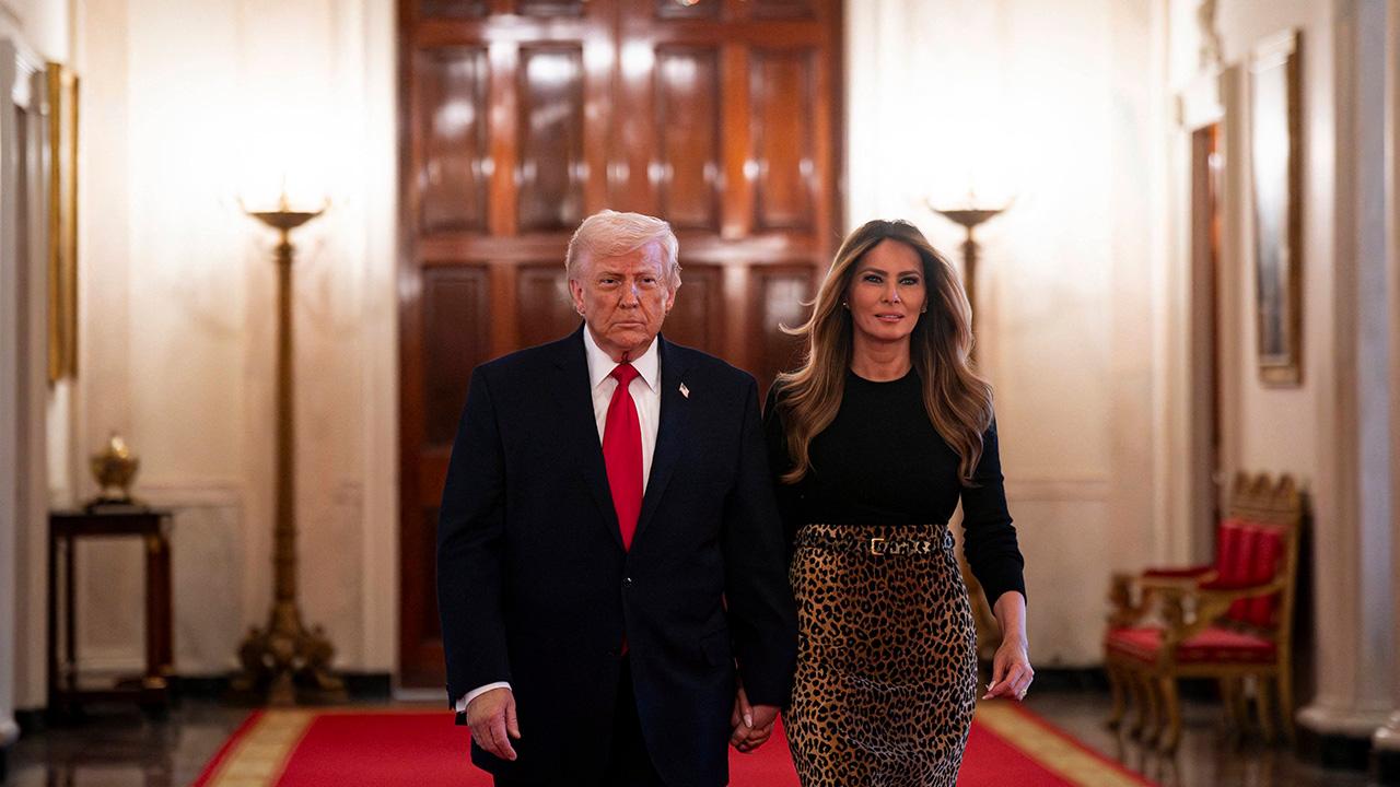 Prez Donald Trump and First Lady Melania Trump