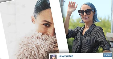 //nicole richie harlow madden coat skiny pp