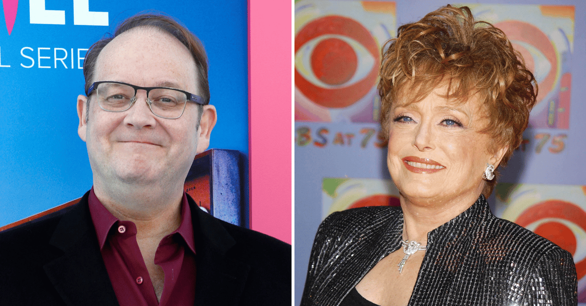 Split photo of Marc Cherry, Rue McClanahan