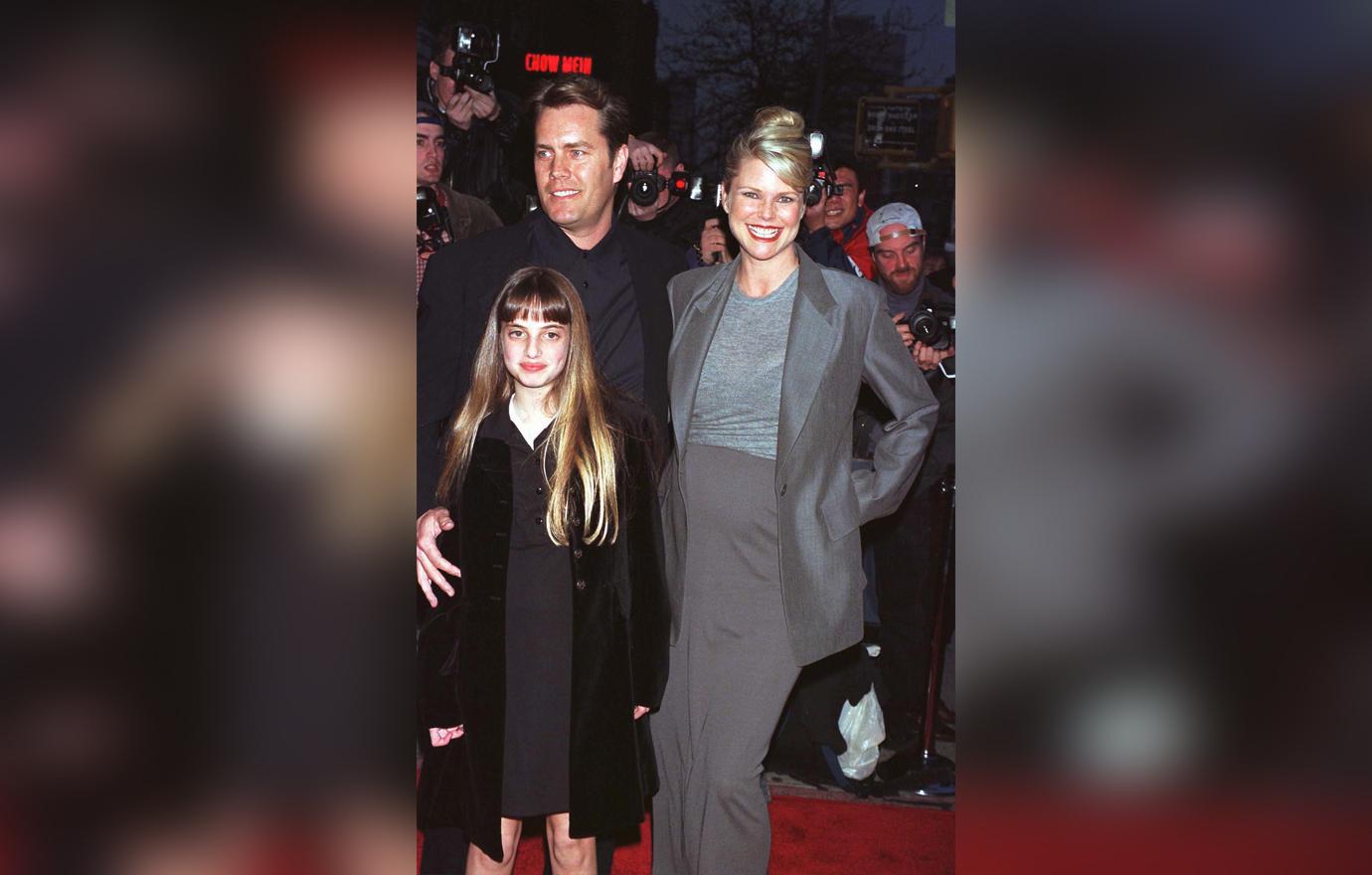 CHRISTIE BRINKLEY, HUSBAND PETER COOK AND DAUGHTER ALEXA