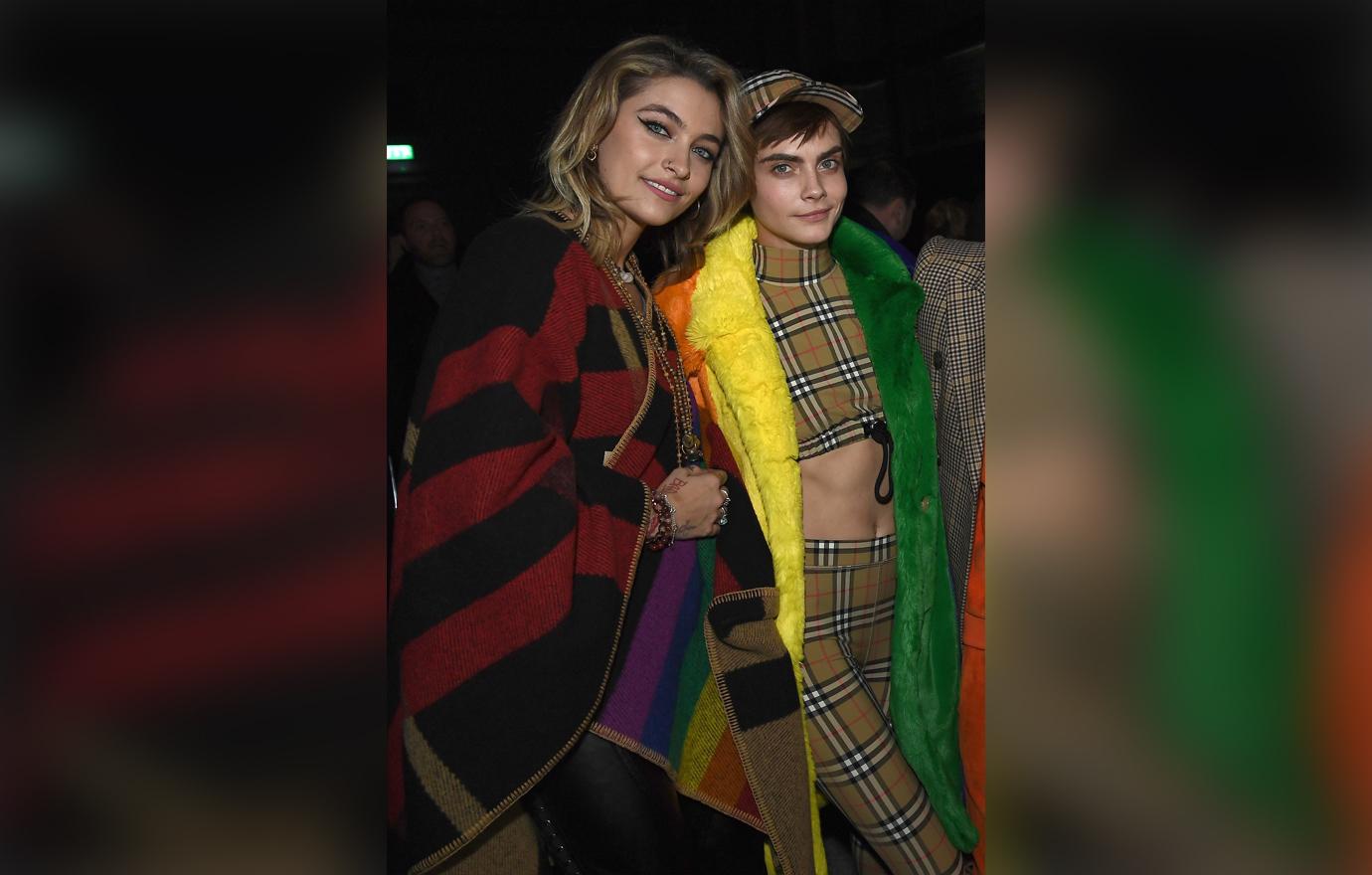 //paris jackson dating cara delevingne ashley benson caroline d amore