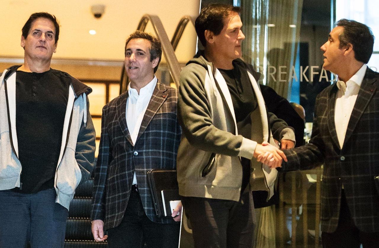 //mark cuban michael cohen breakfast meeting nyc pp