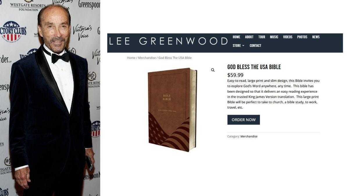 Photo of Lee Greenwood and The Greenwood Bible
