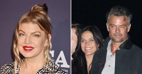 fergie congratulates ex husband josh duhamel engagement audra mari
