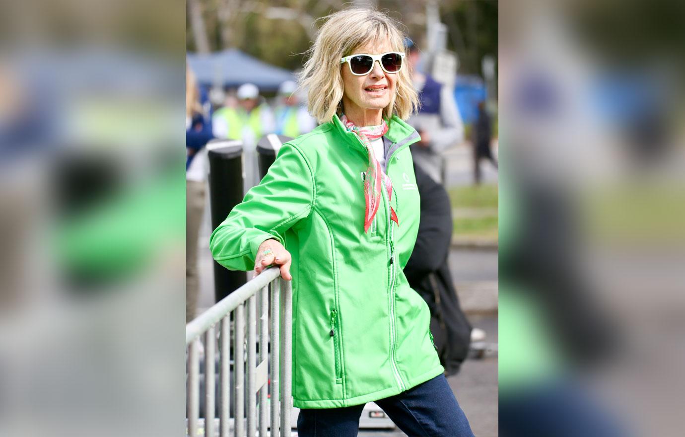 Olivia Newton-John Attends Wellness Walk New Cancer Battle