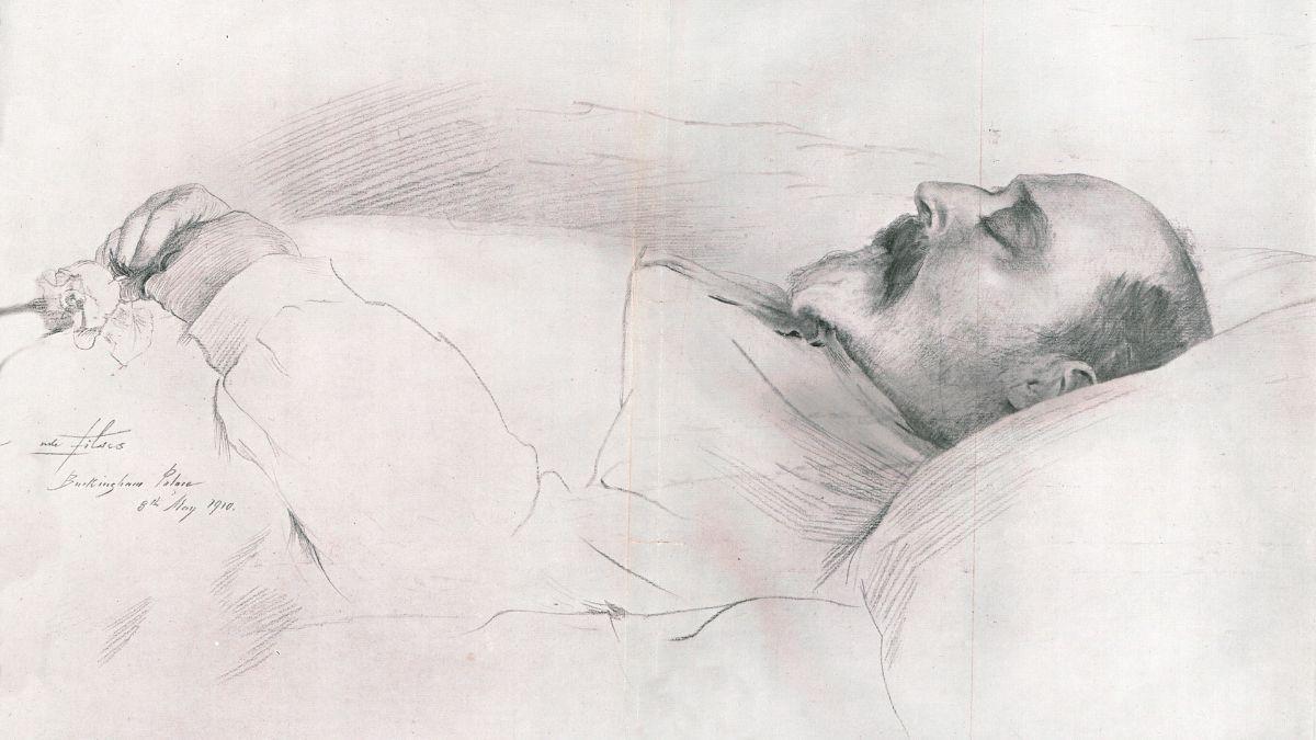 King Edward VII died in May 1910.