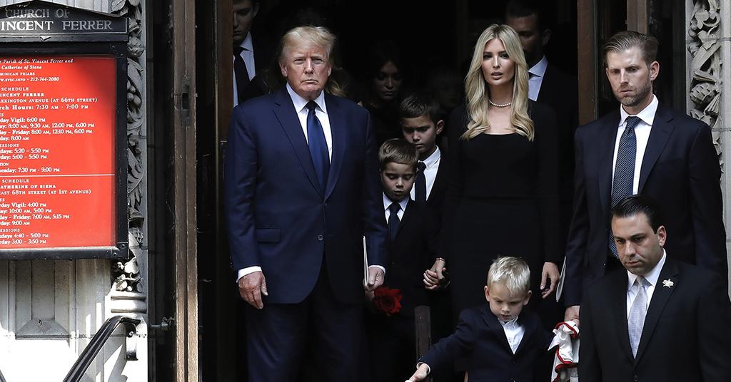 Ivanka Trump Puts On Brave Face At Mom's Funeral, Delivers Eulogy