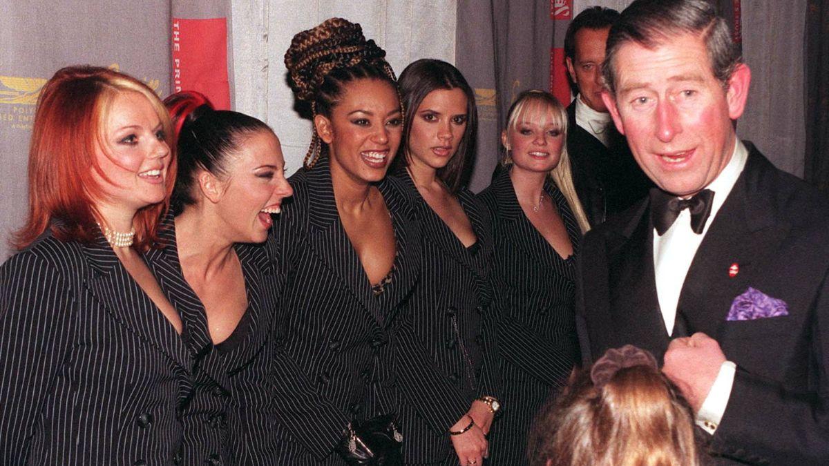 Photo of Prince Charles and the Spice Girls