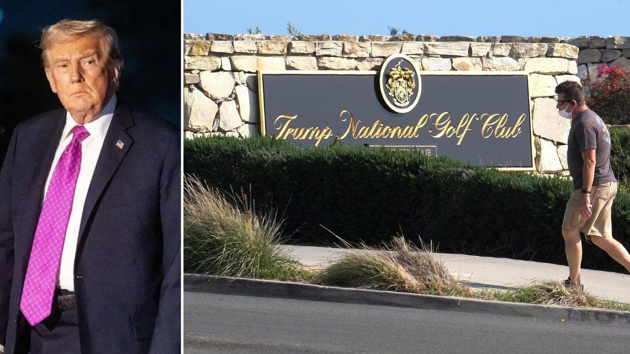 A man was arrested near President Trump's Los Angeles golf club just days before a fundraiser.