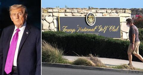 A man was arrested near President Trump's Los Angeles golf club just days before a fundraiser.