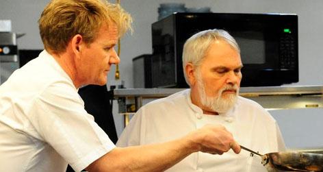 //gordon ramsey chef chappy square