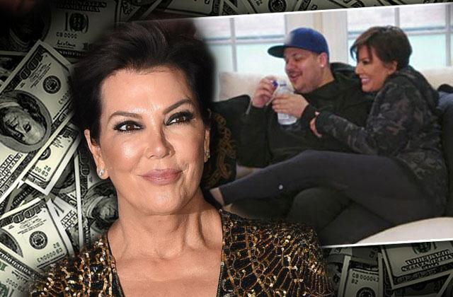 Rare Rob Kardashian sighting at Kris Jenner's birthday bash