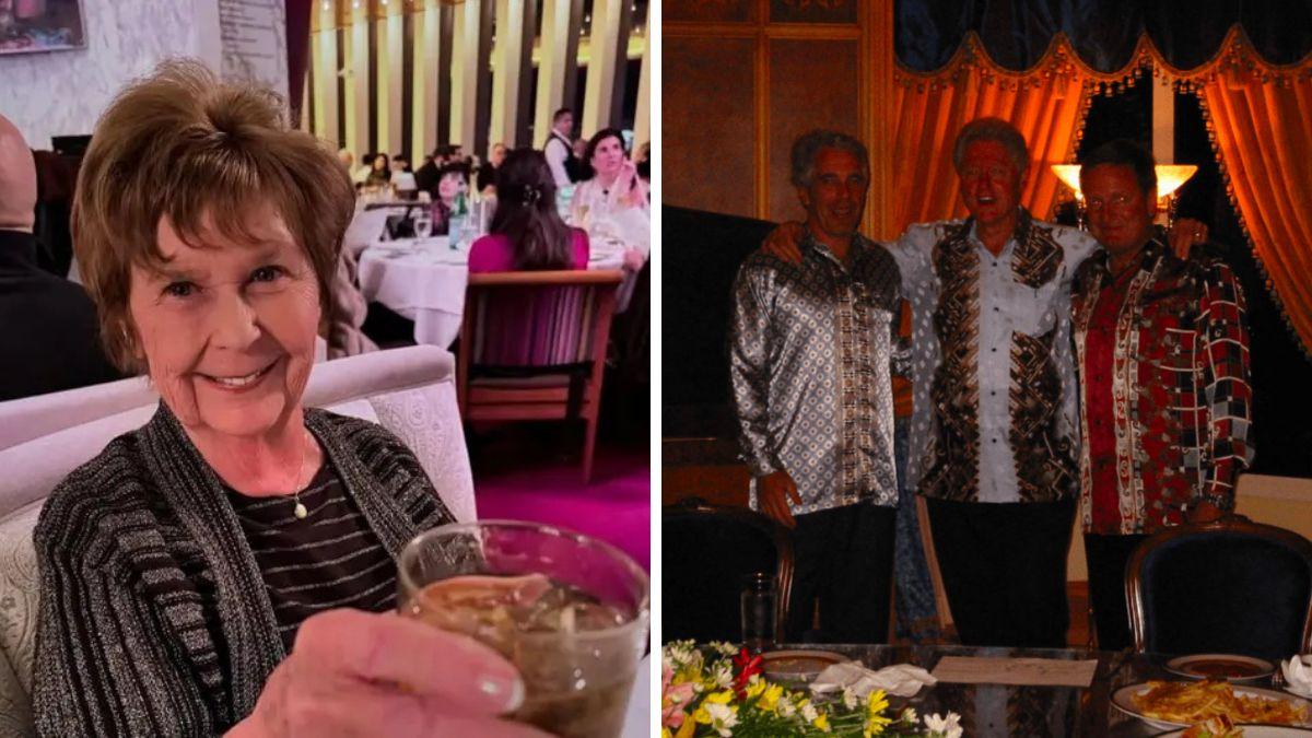 Photo of Nancy Guthrie, Bill Clinton, Jeffrey Epstein