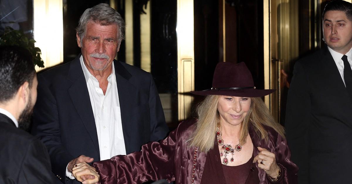 barbra streisands husband james brolin doesnt like her flirtatious friendship with ralph fiennes