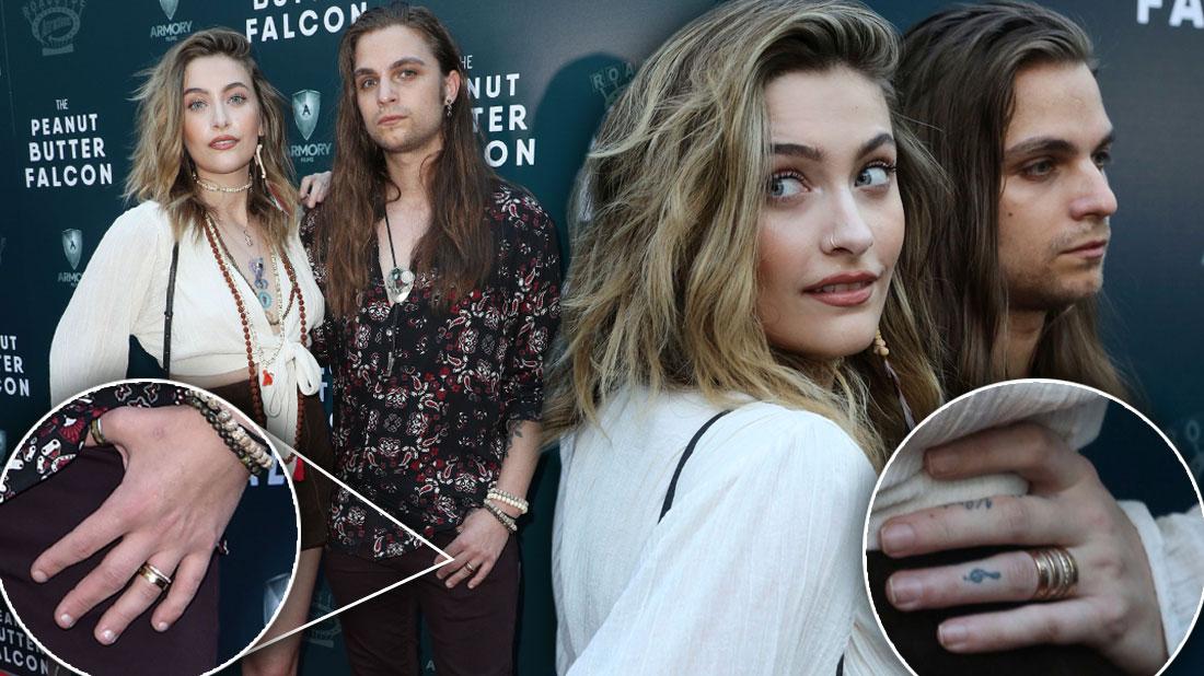 Paris Jackson & Boyfriend Gabriel Glenn Show PDA At Premiere