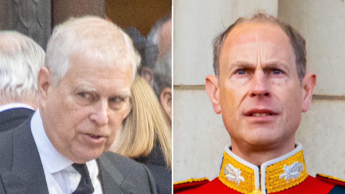 picture of Andrew Windsor and Prince edward