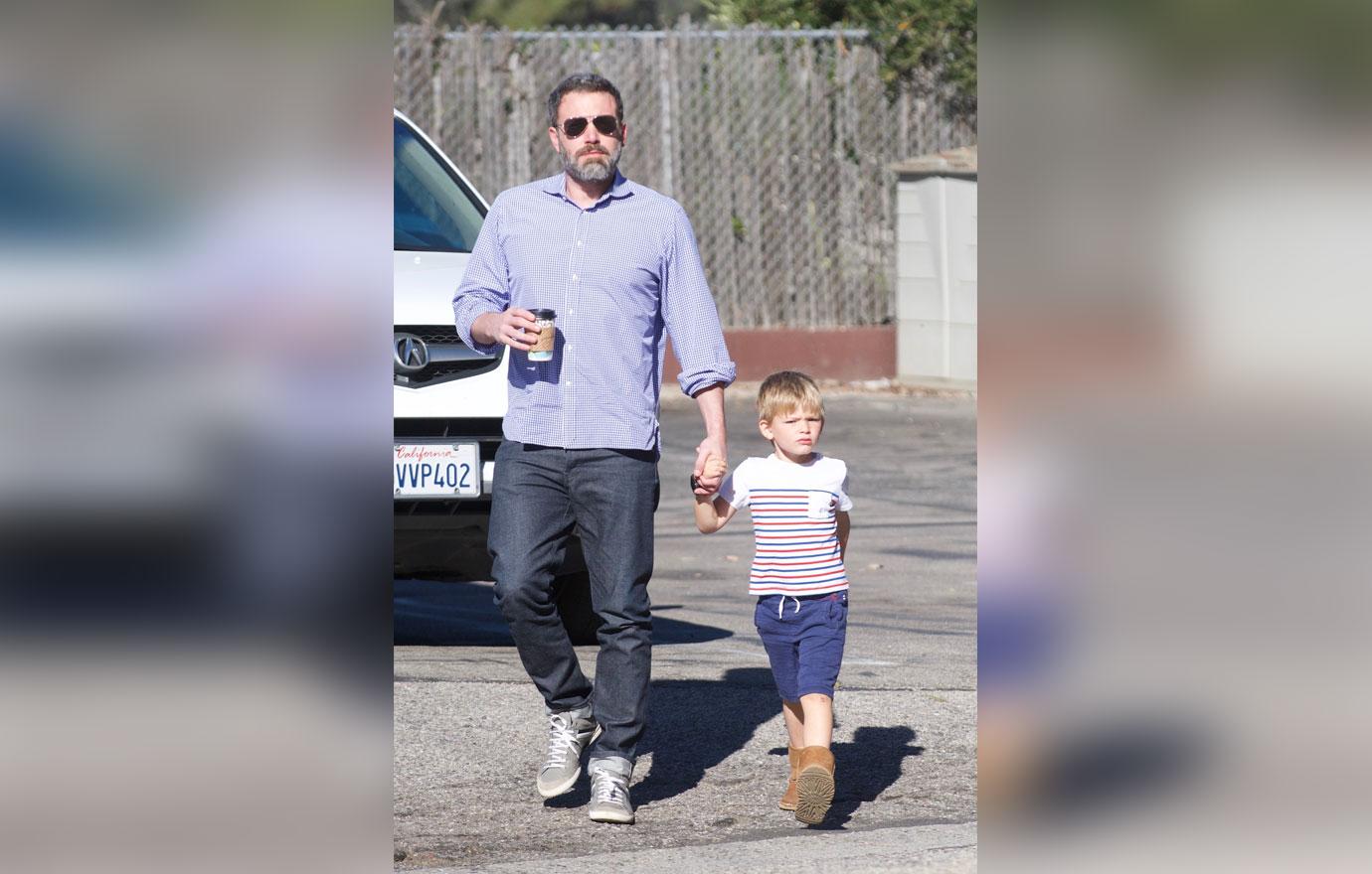 Ben Affleck Leaving Church After Rehab