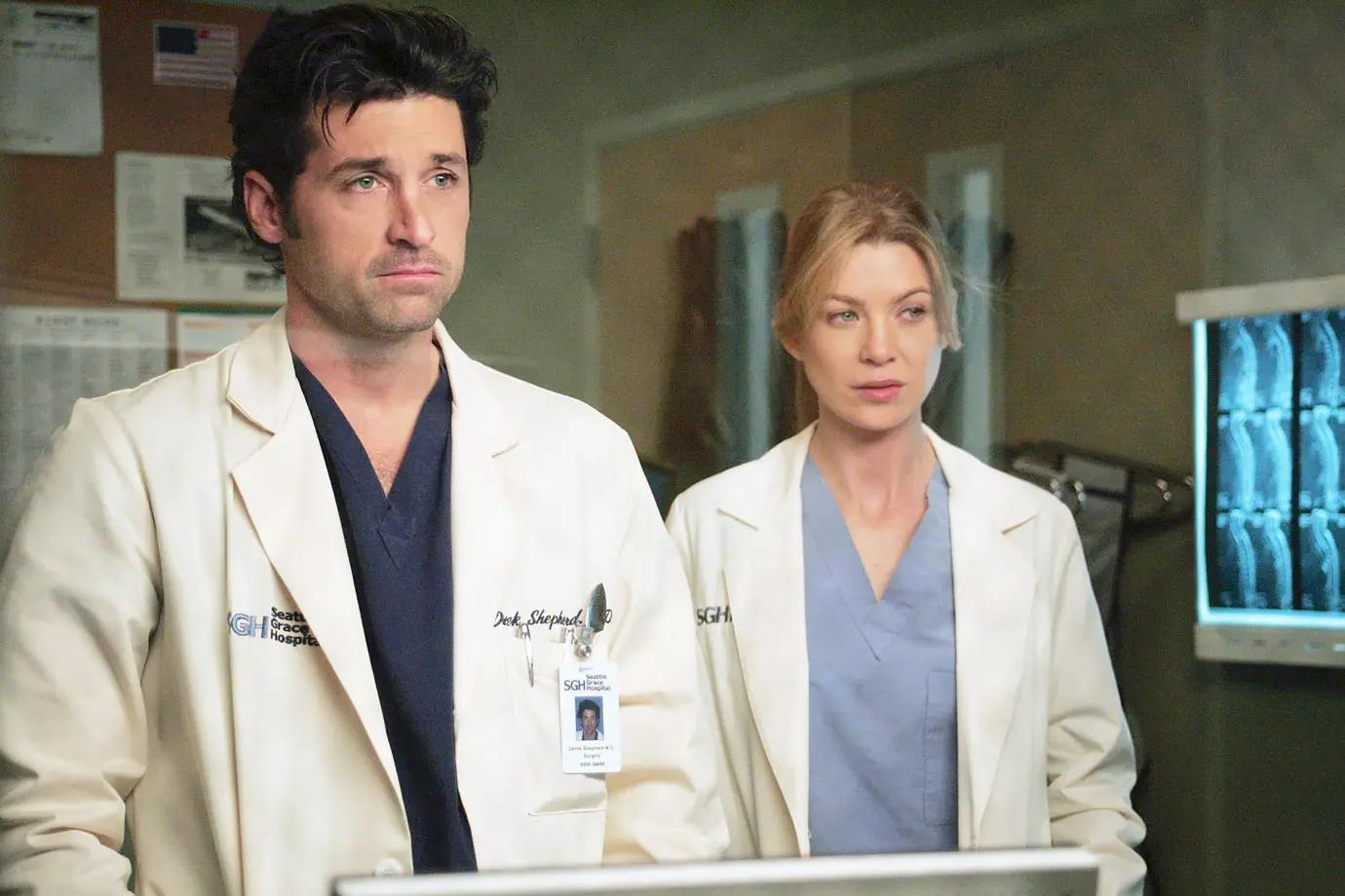 patrick dempsey terrorized set greys anatomy gallery