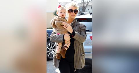 jessica simpson shows baby bump number two r