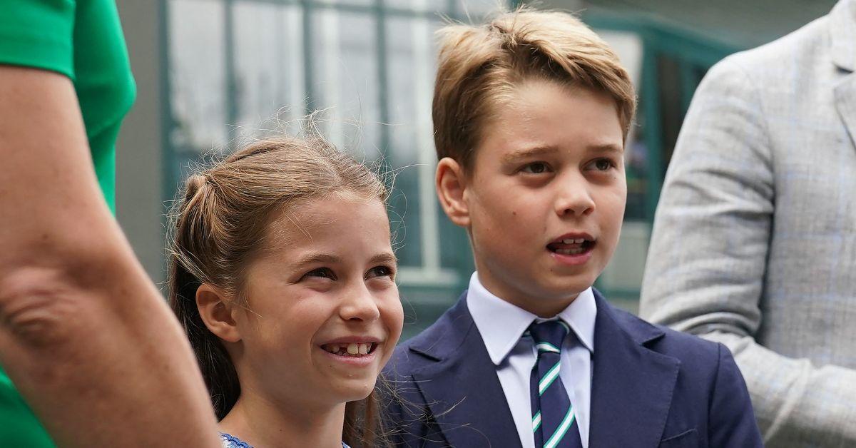 Photo of Prince George and Princess Charlotte