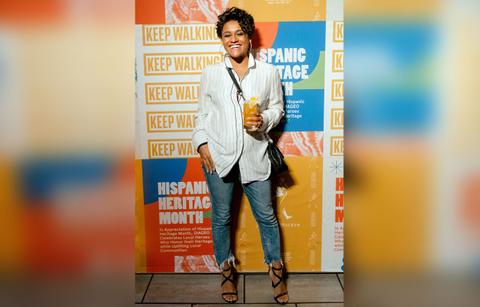 ariana debose toasts to hispanic heritage month