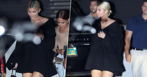 Kylie Jenner Legs Heels Malibu