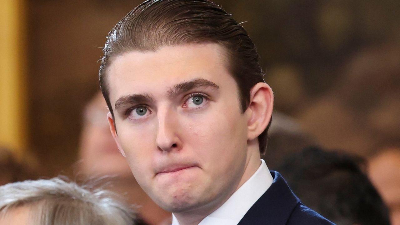 A photo of Barron Trump