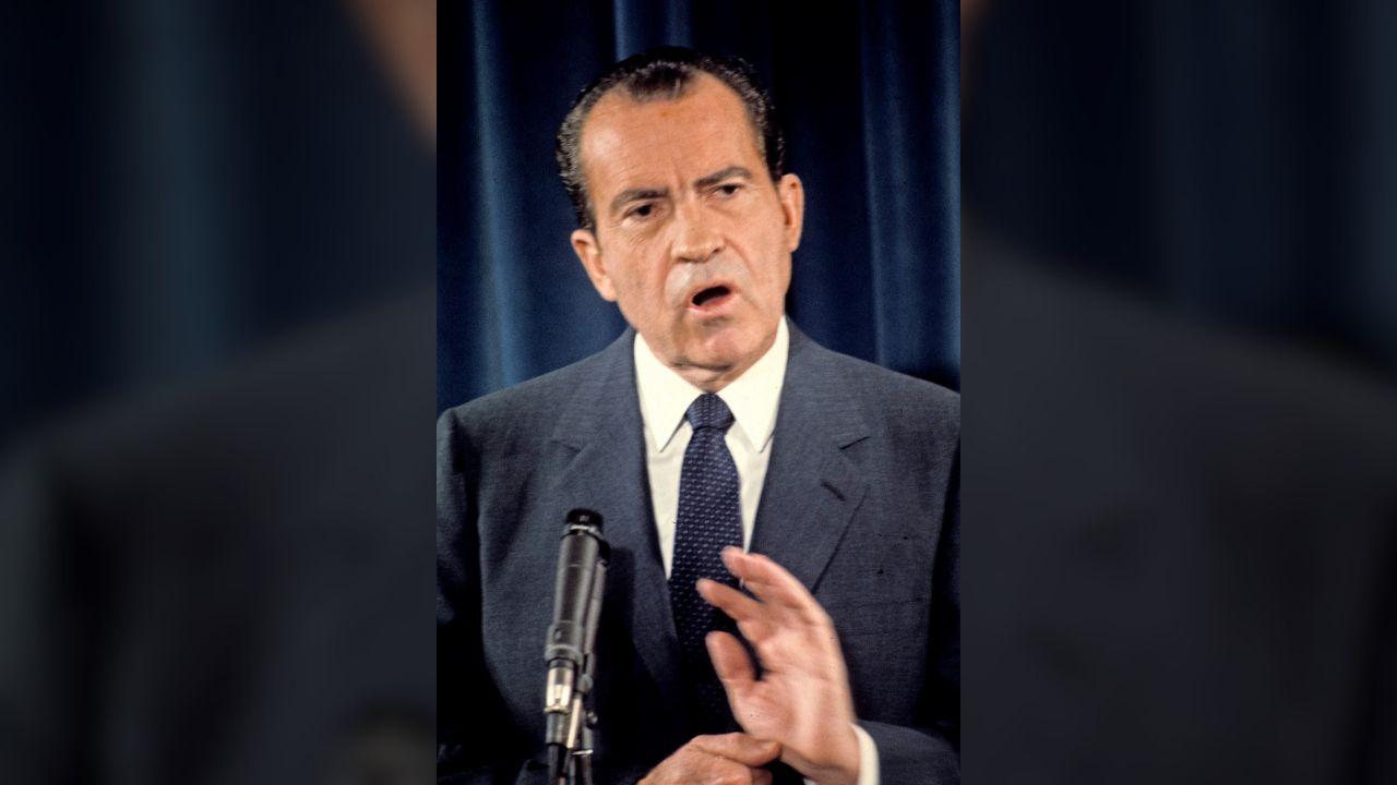 Nixon has since been labeled one of the most corrupt presidents in US history.