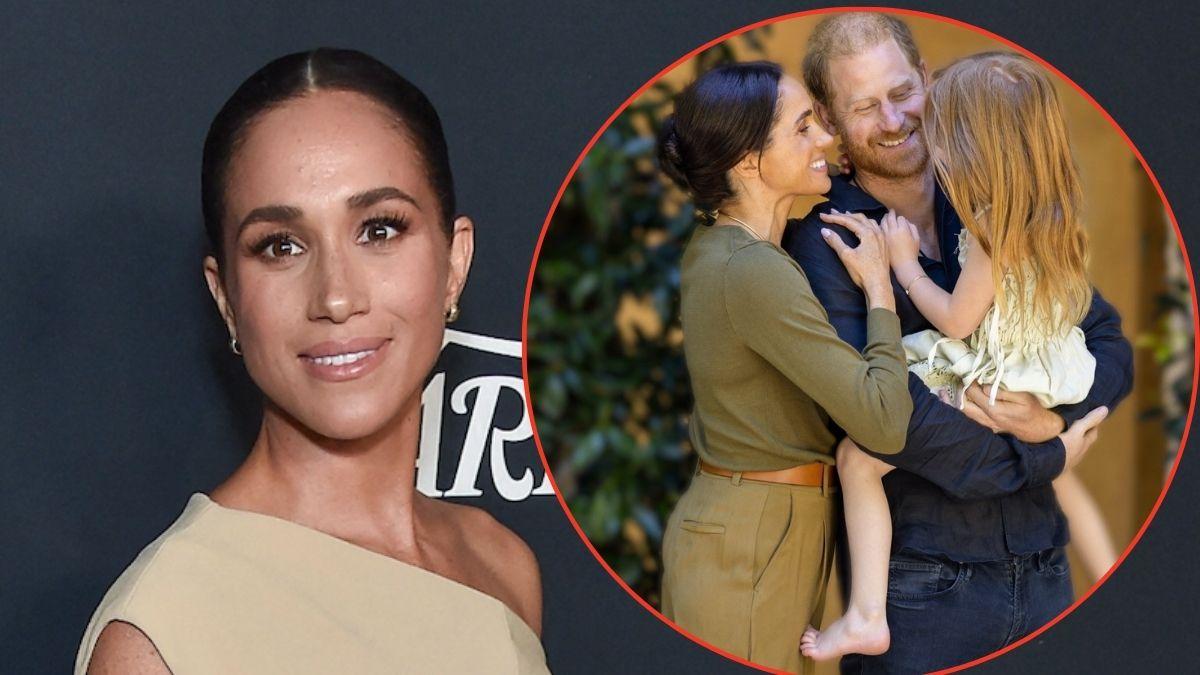 Photo of Meghan Markle, Prince Harry, Lilibet