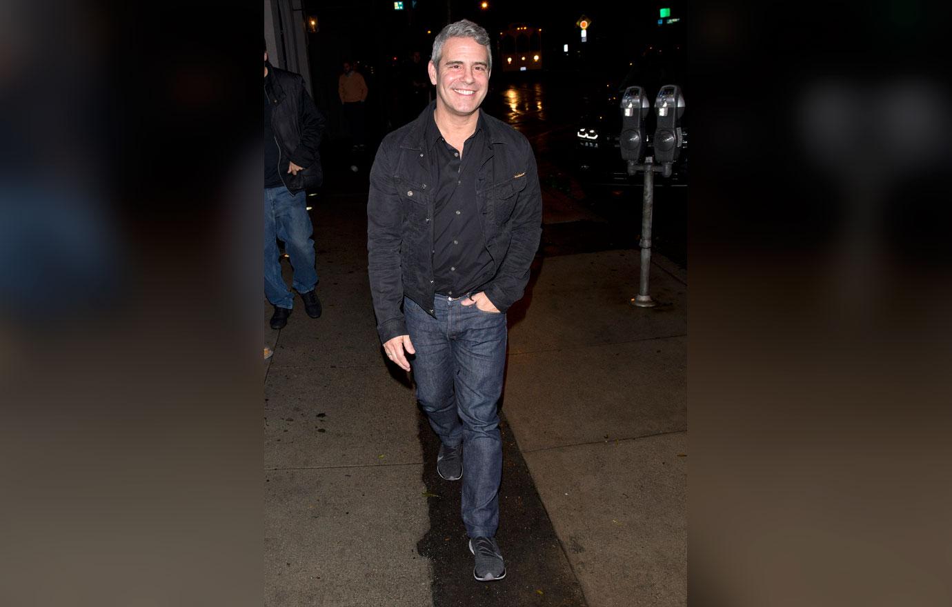 Andy Cohen Leaves Dinner As He Expects Surrogate Baby