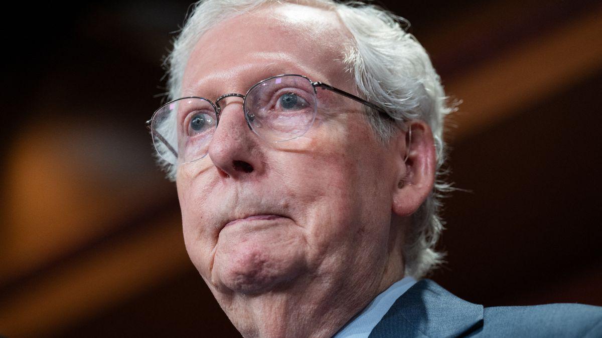 A photo of Mitch McConnelll