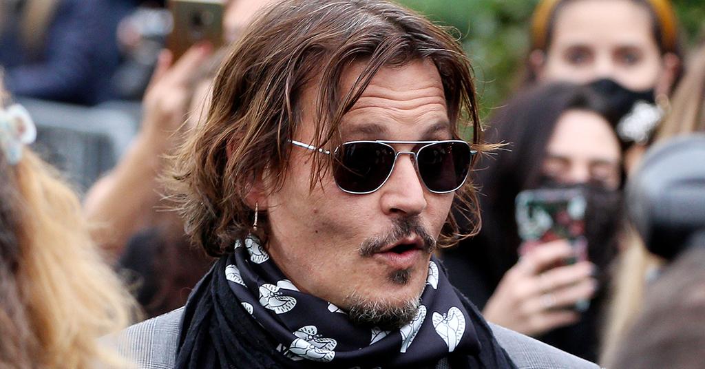 Johnny Depp Laughs Uncontrollably Over Junk Joke In Court