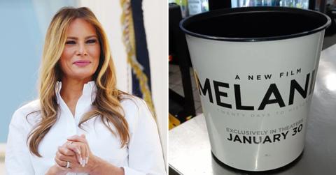 Photo of Melania Trump, Popcorn Bucket