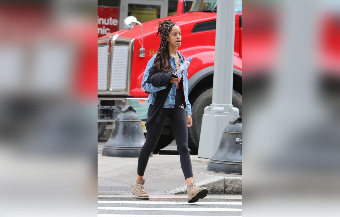 Malia Obama Braids NYC Harvard