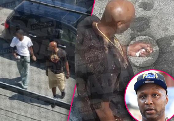 //lamar odom smoking pot caught on camera pp