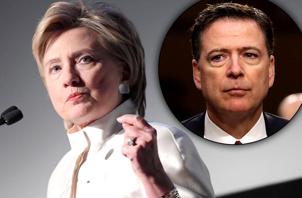 //Hillary clinton memoir blames james comey pp