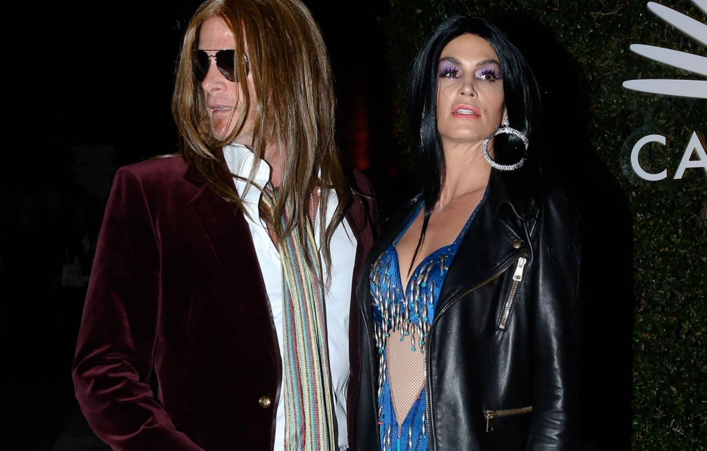 Cindy Crawford and her husband Rande Gerber have always been great celebrity Halloween costumes professionals.