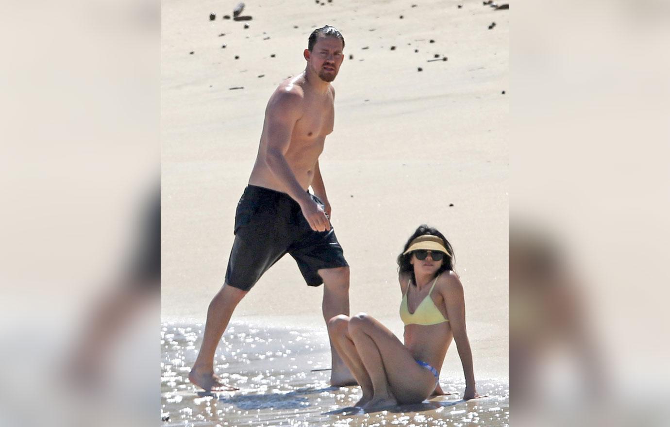 //channing tatum shirtless jenna dewan tatum bikini hawaii