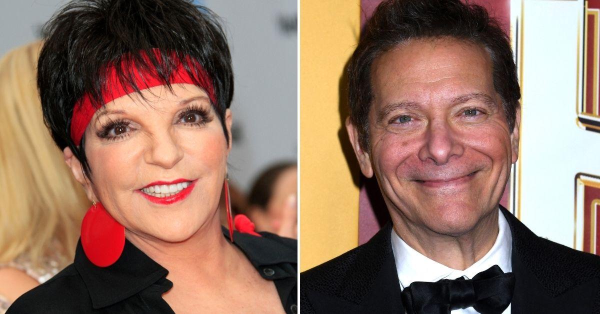 Split photo of Liza Minnelli and Michael Feinstein.