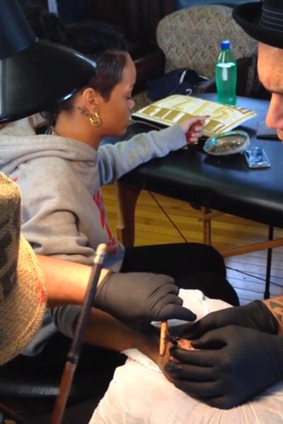 //rihanna tattoo new zealand